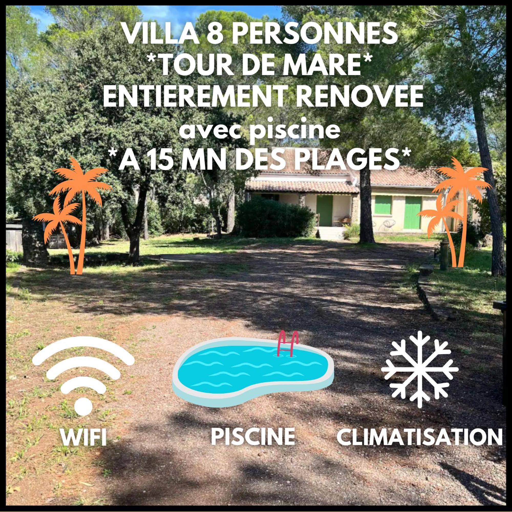Belle Villa Avec Piscine French Riviera - Quartier Tour De Mare Hébergement de vacances